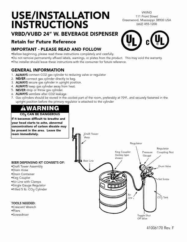 Viking Beverage Dispenser VRBDVUBD 24 W  BEVERAGE DISPENSER-page_pdf